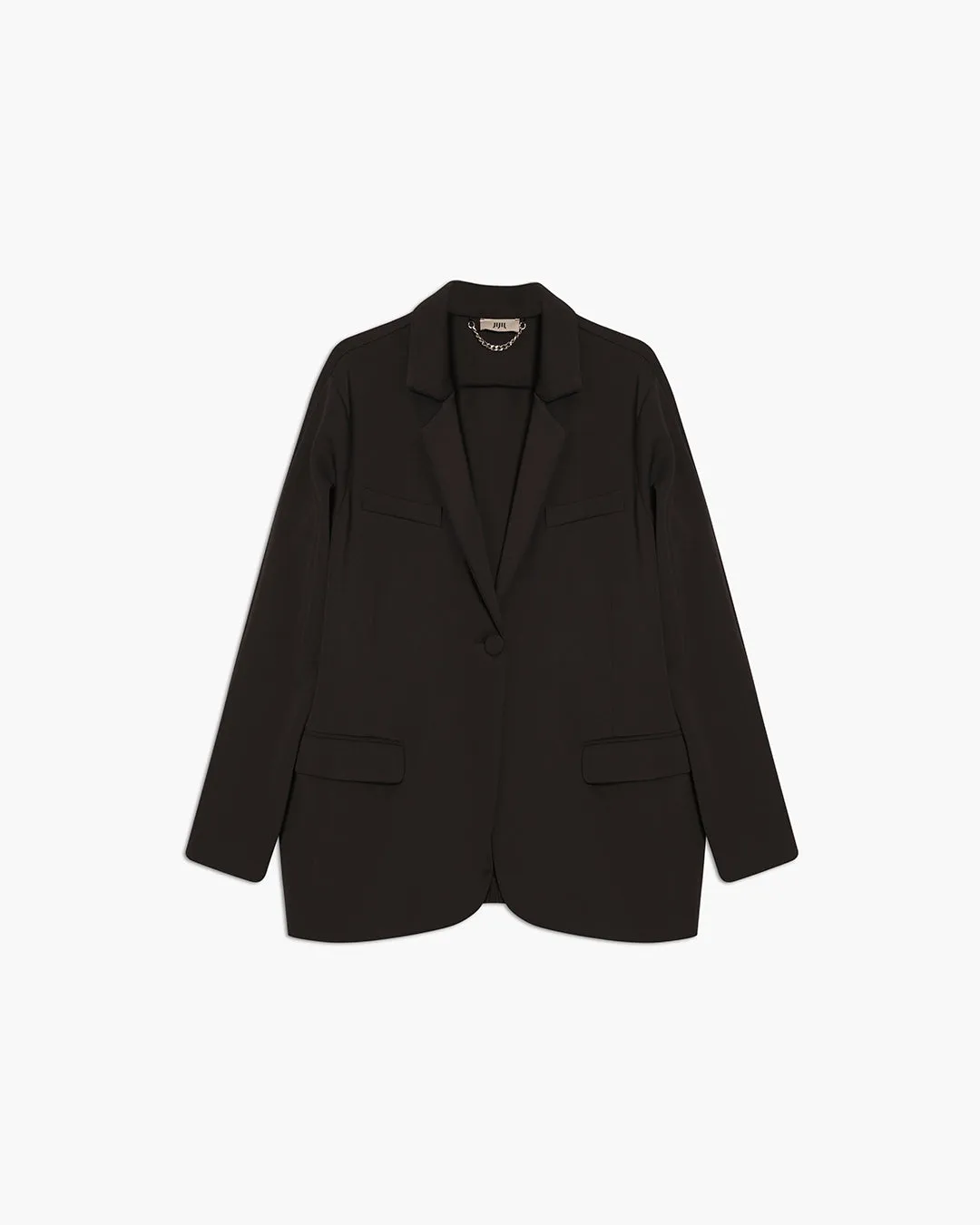Blazer monopetto in tinta unita sold by Jijil product image thumbnail 3