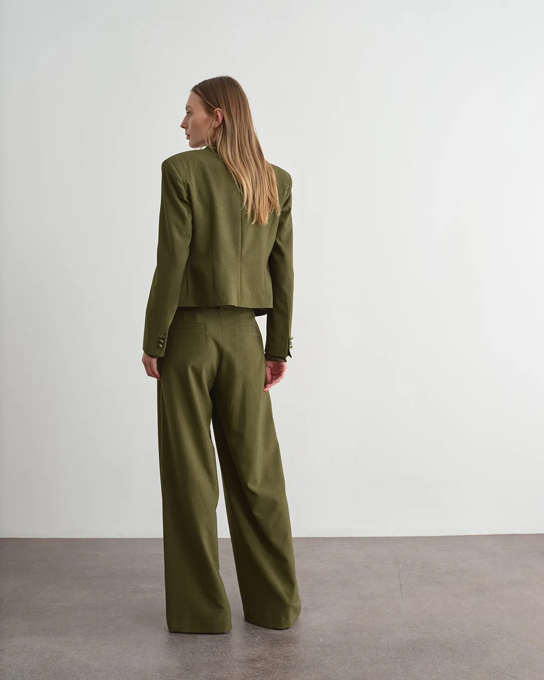 Giacca crop in frescolana sold by Jijil product image thumbnail 2