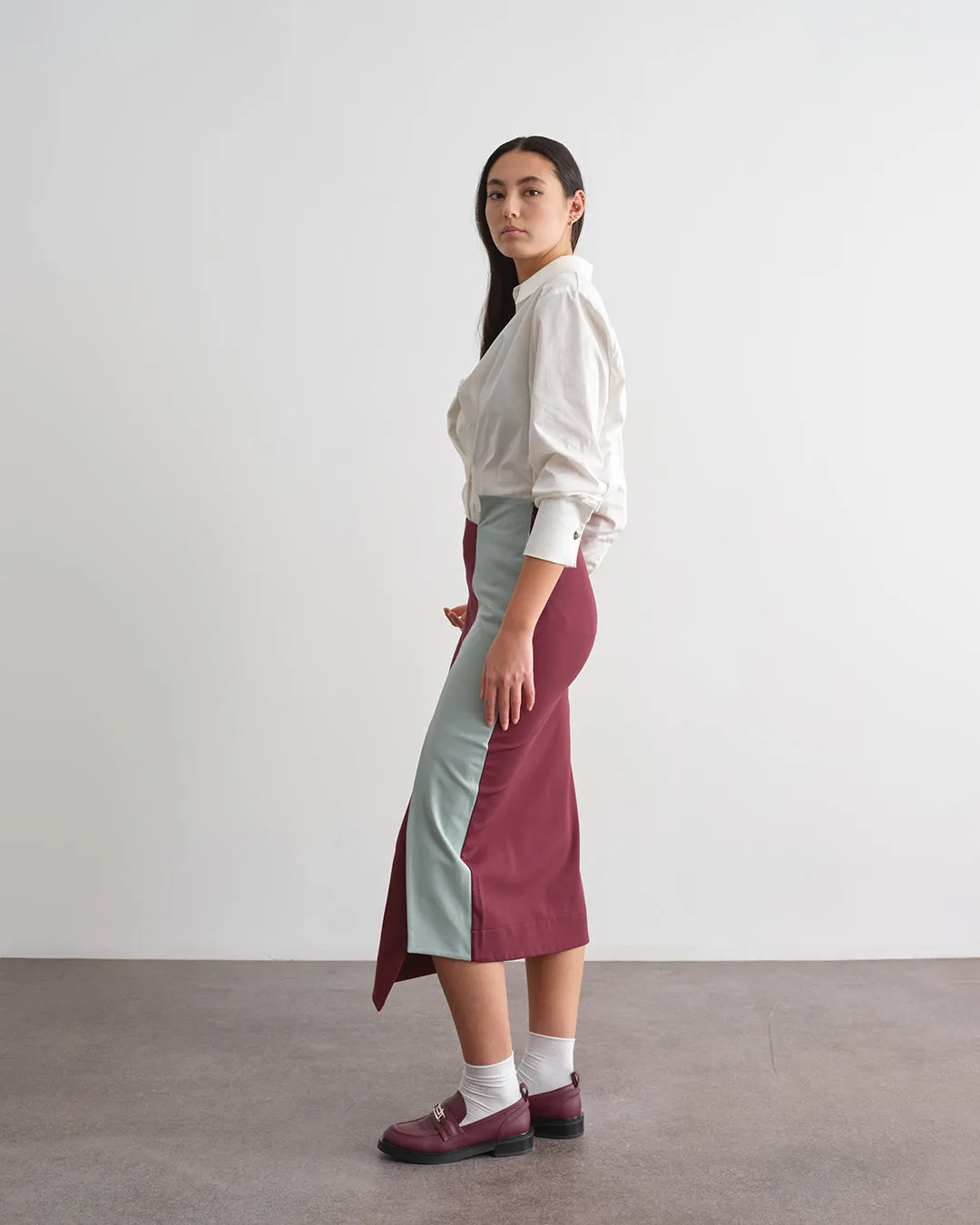 Camicia in tessuto tinta unita sold by Jijil product image thumbnail 2