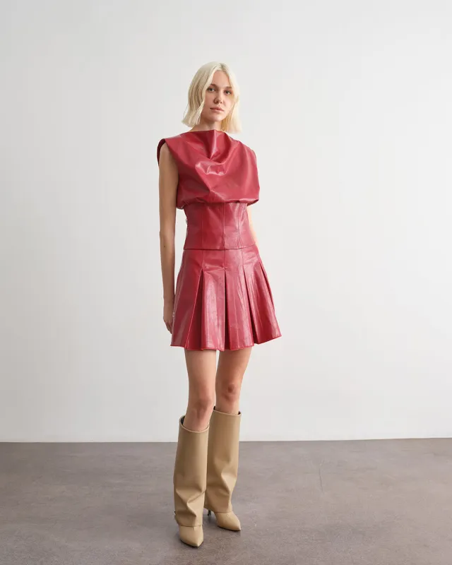 Minigonna con struttura a pannelli sold by Jijil