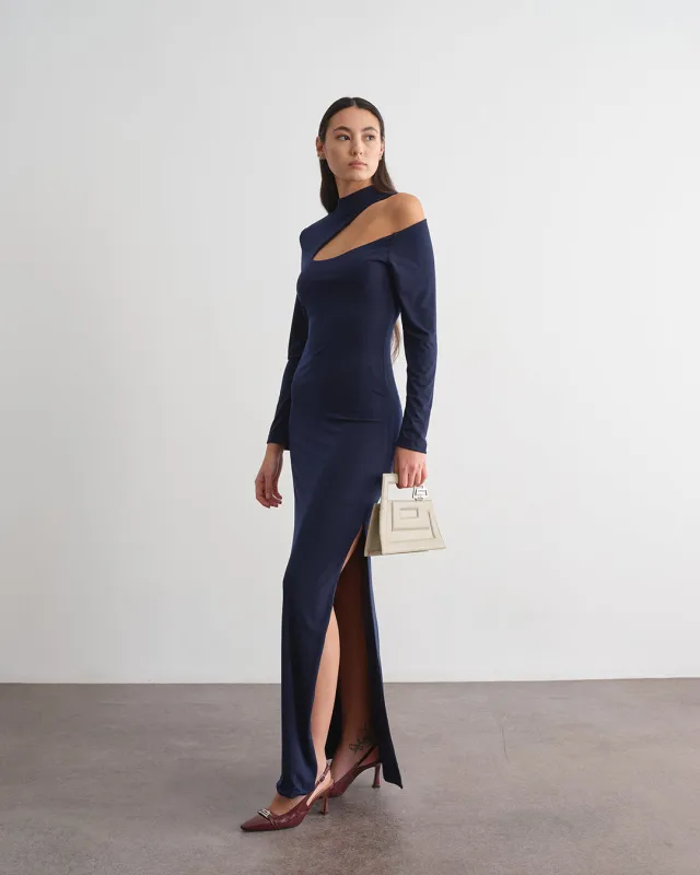 Long dress con dettaglio cut out sold by Jijil
