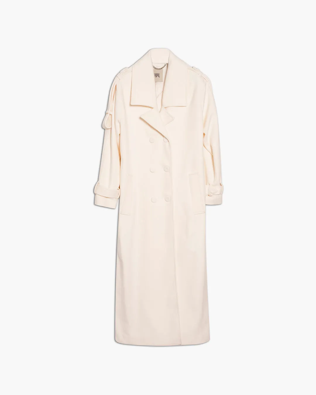 Cappotto lungo doppiopetto sold by Jijil product image thumbnail 3