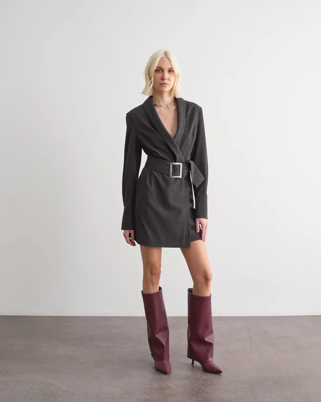 Mini dress con maxi cintura sold by Jijil