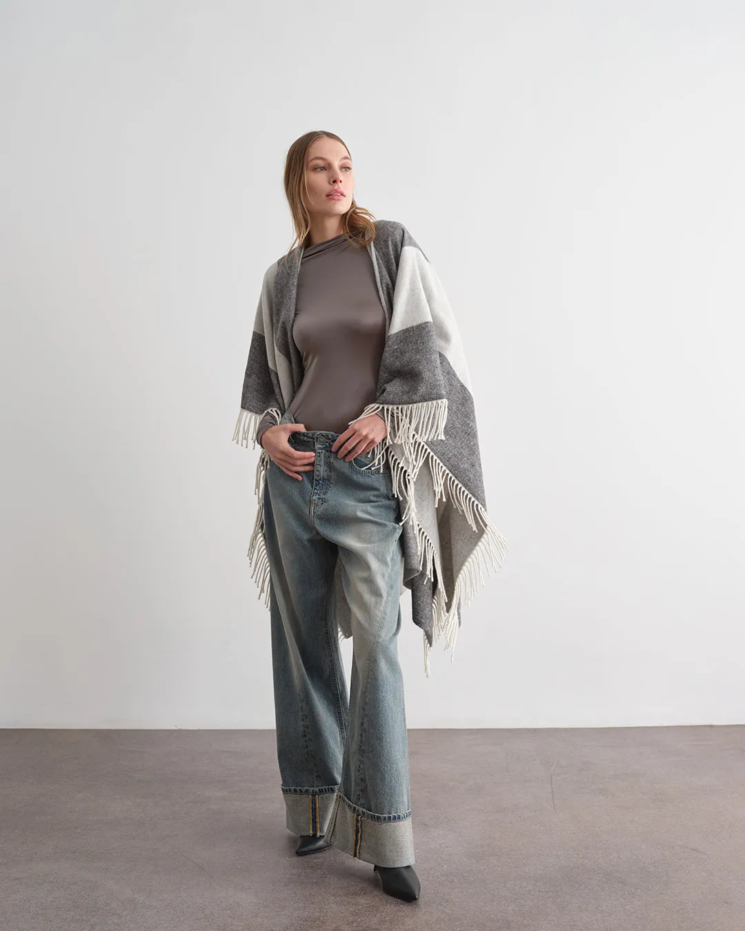 Body a maniche lunghe effetto satin sold by Jijil product image thumbnail 2