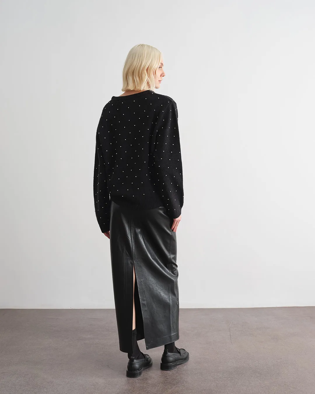 Maglione con applicazioni all over sold by Jijil product image thumbnail 2