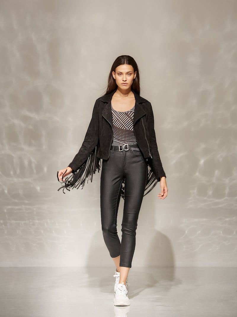 Pantalone skinny nero sold by Jijil product image thumbnail 3