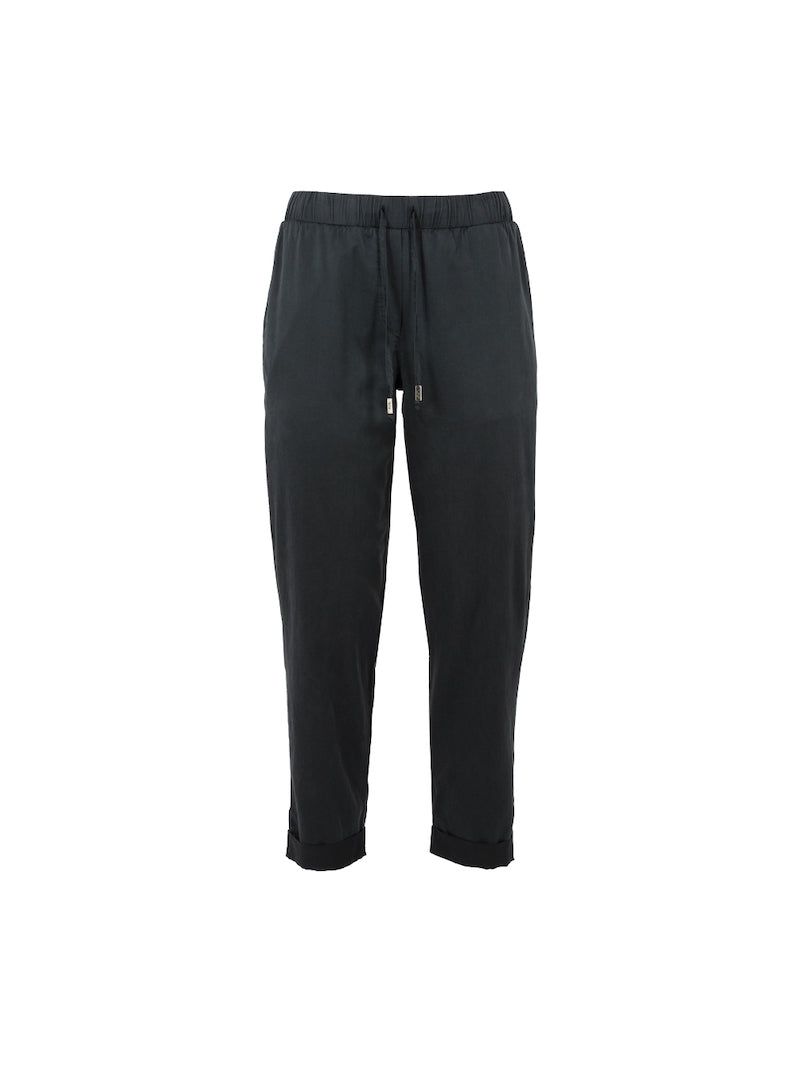 Pantalone fluido con vita elastica e coulisse sold by Jijil