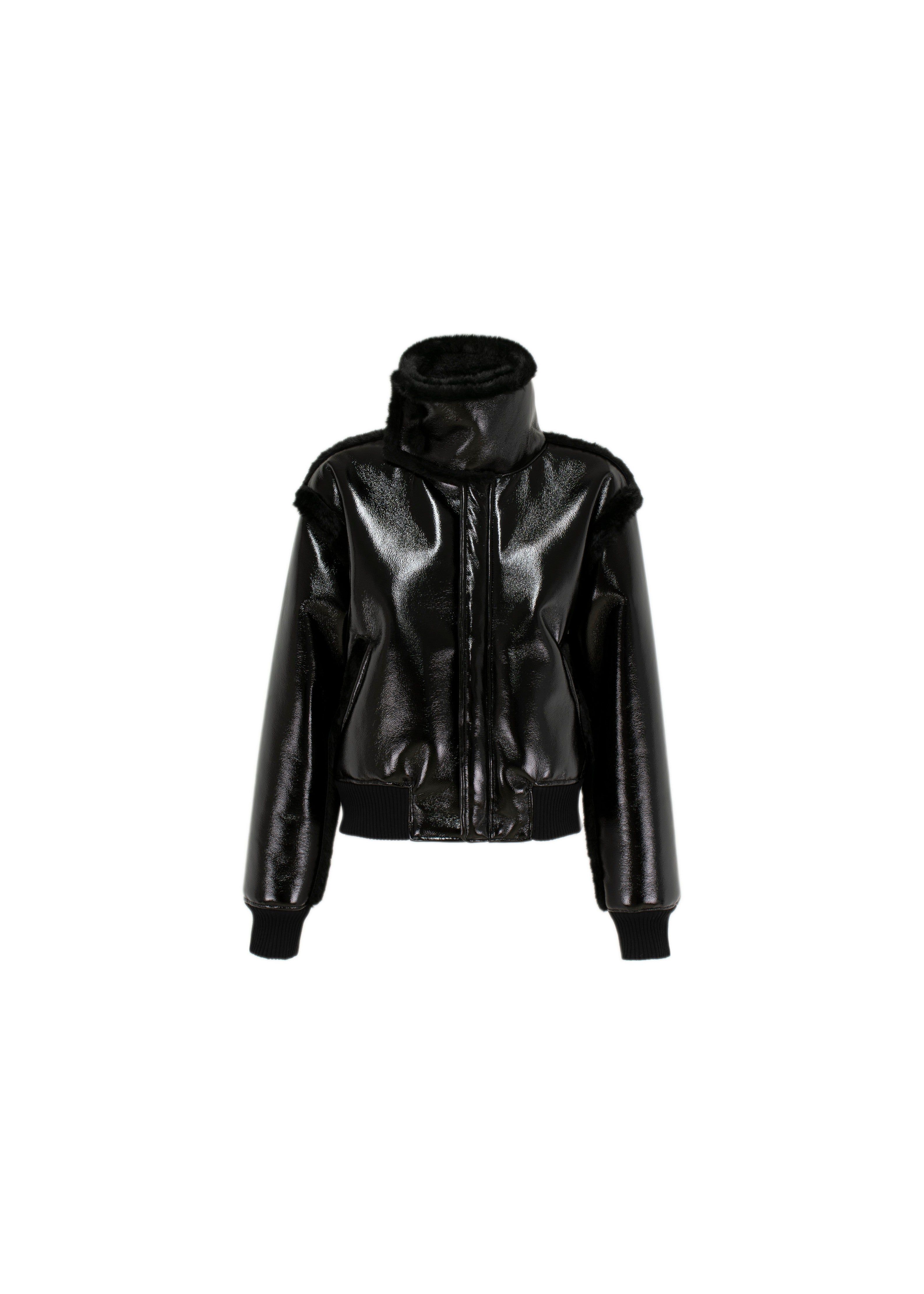 Bomber con finiture shearling sold by Jijil