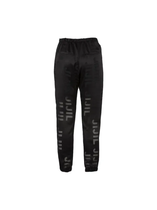 Pantalone jogger satin logato sold by Jijil
