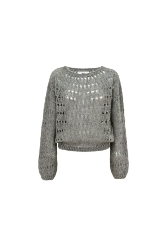 Pullover in maglia traforata sold by Jijil