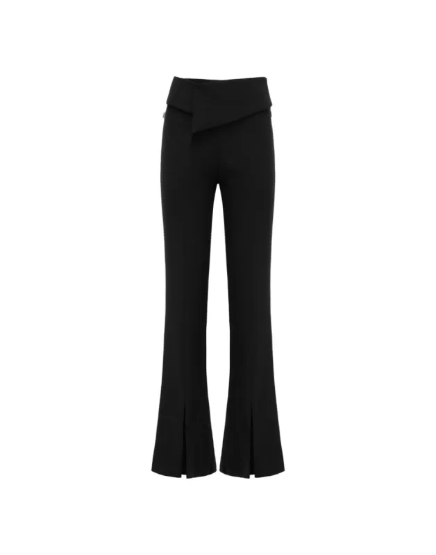 Pantalone con cintura bianco sold by Jijil