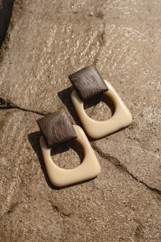 Ivory Justina Earrings sold by JLUXLABEL