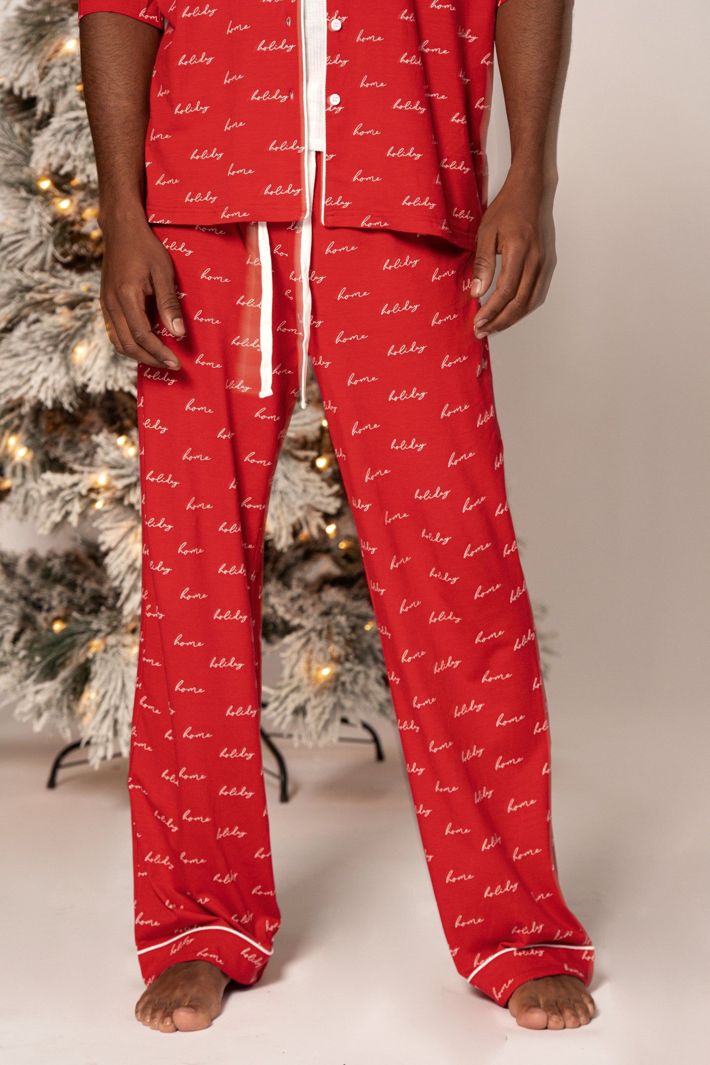 Home For The Holiday Adult Pajama Set sold by JLUXLABEL product image thumbnail 12
