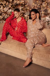 Home For The Holiday Adult Pajama Set sold by JLUXLABEL