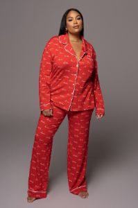 Home For The Holiday Adult Pajama Set sold by JLUXLABEL