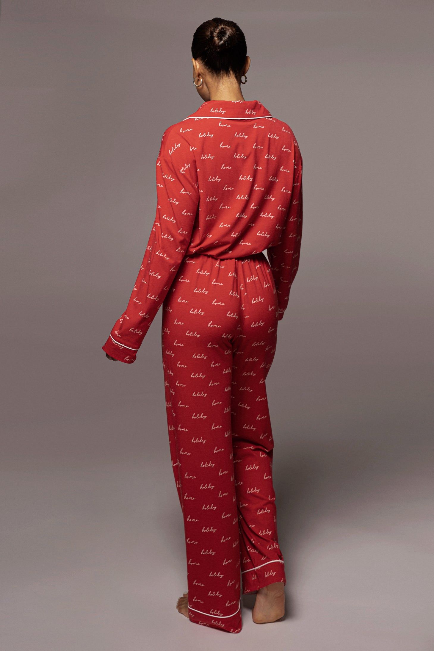 Home For The Holiday Adult Pajama Set sold by JLUXLABEL product image thumbnail 26