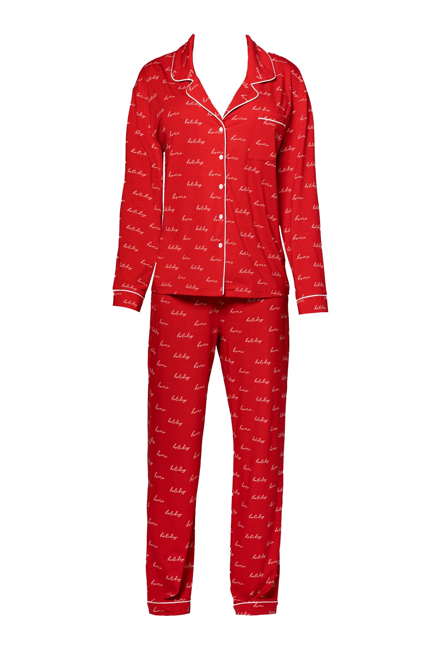 Home For The Holiday Adult Pajama Set sold by JLUXLABEL product image thumbnail 14