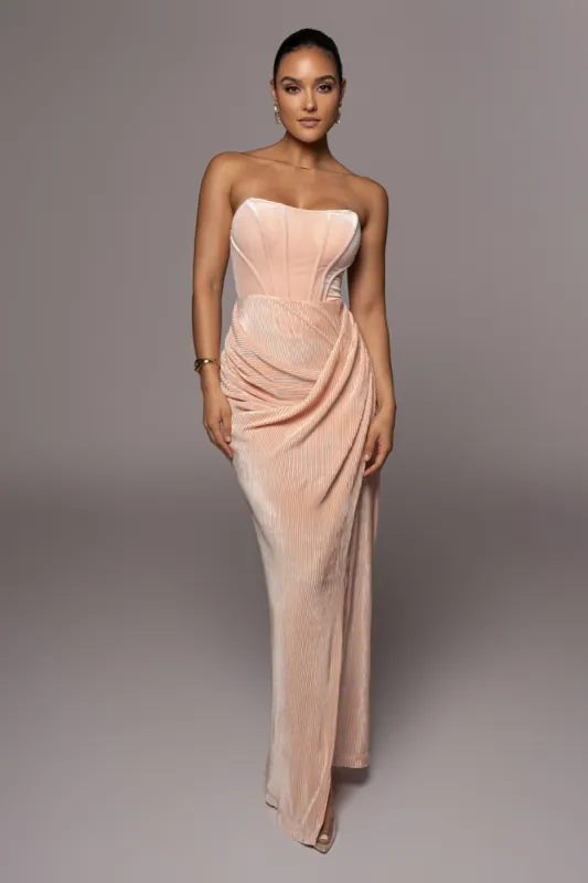 Blush True Bliss Maxi Skirt sold by JLUXLABEL