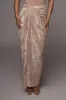 Champagne Fine Elegance Skirt sold by JLUXLABEL