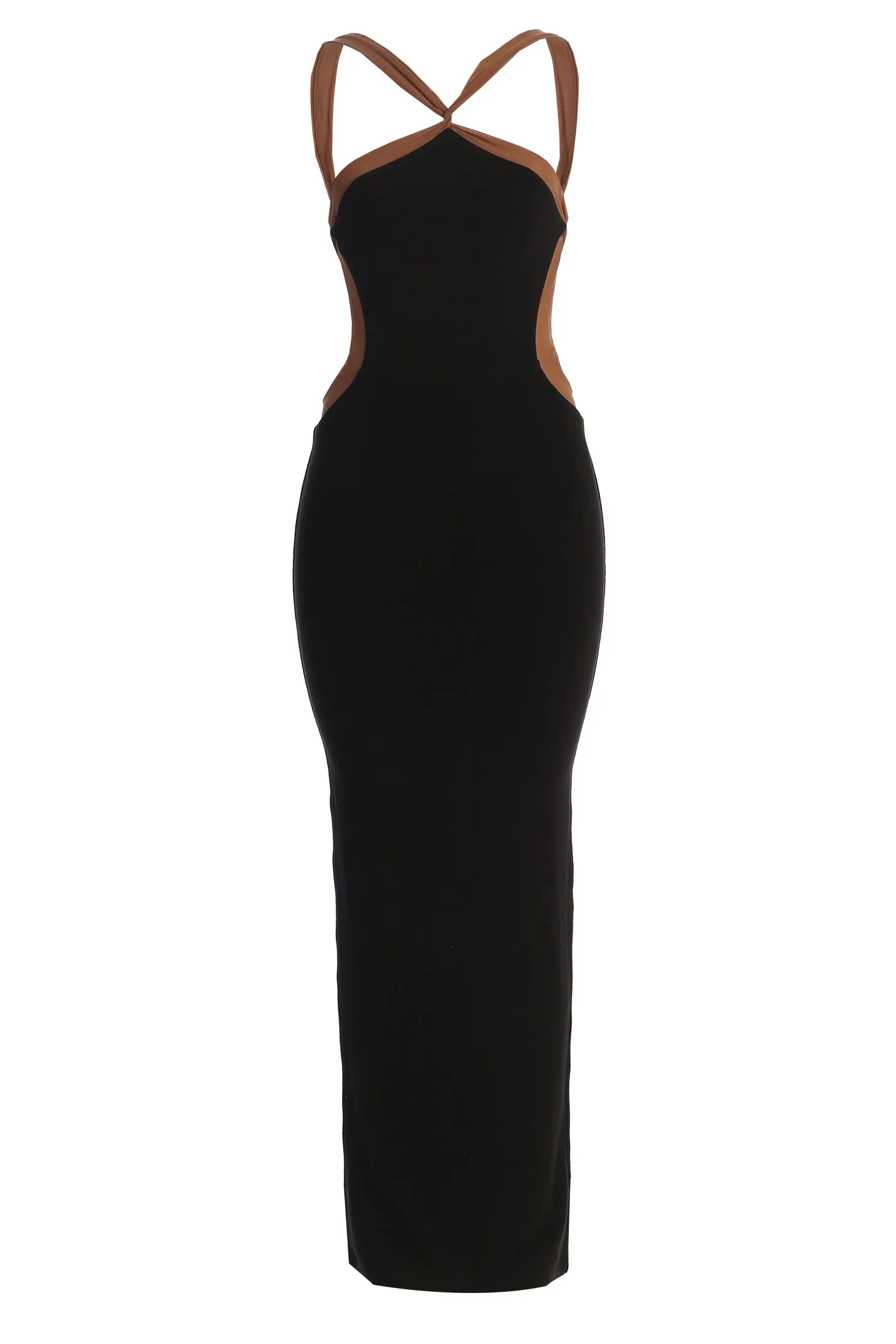 Noir Nights In Milan Maxi Dress sold by JLUXLABEL product image thumbnail 4
