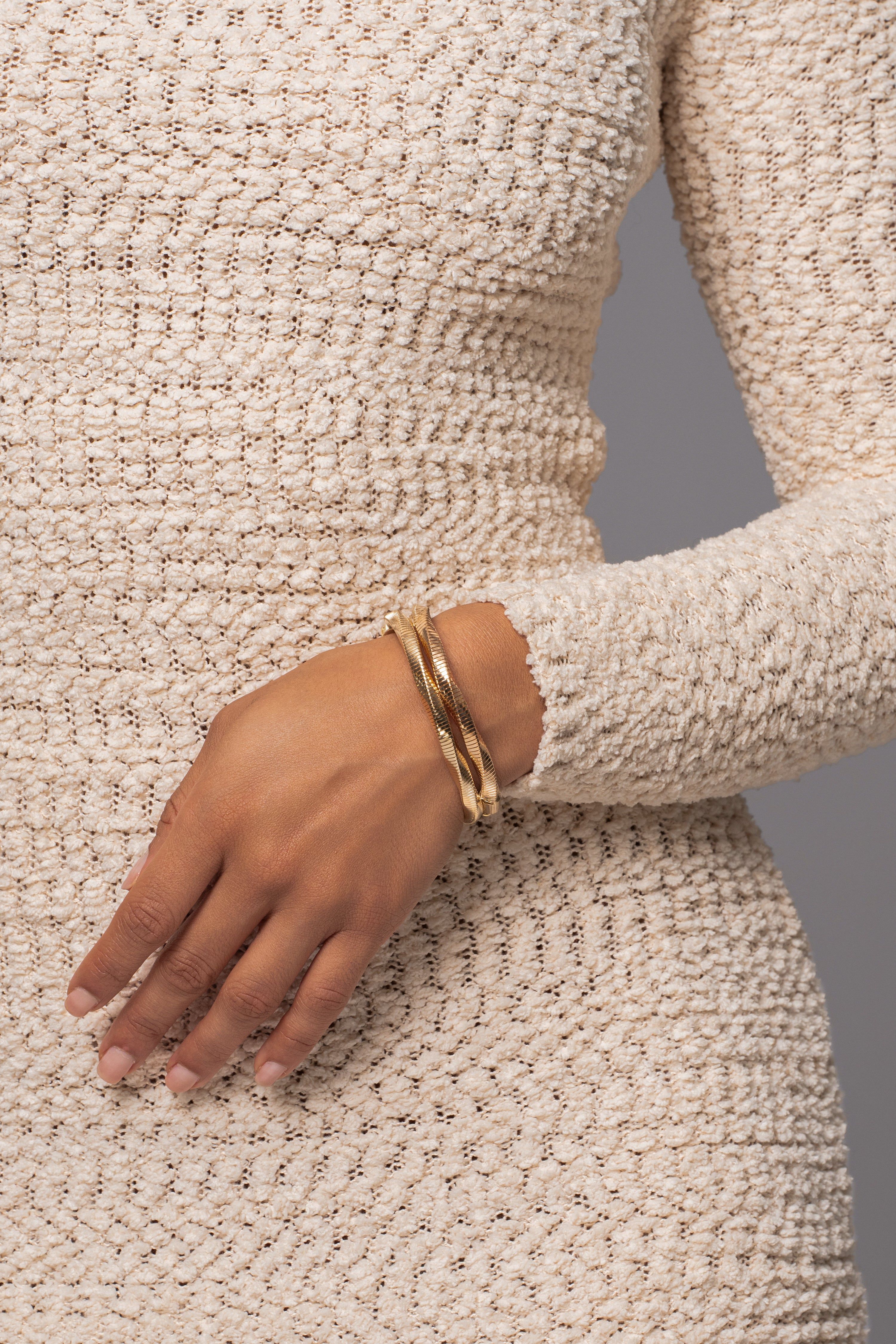 Gold Athens Bracelet Set sold by JLUXLABEL