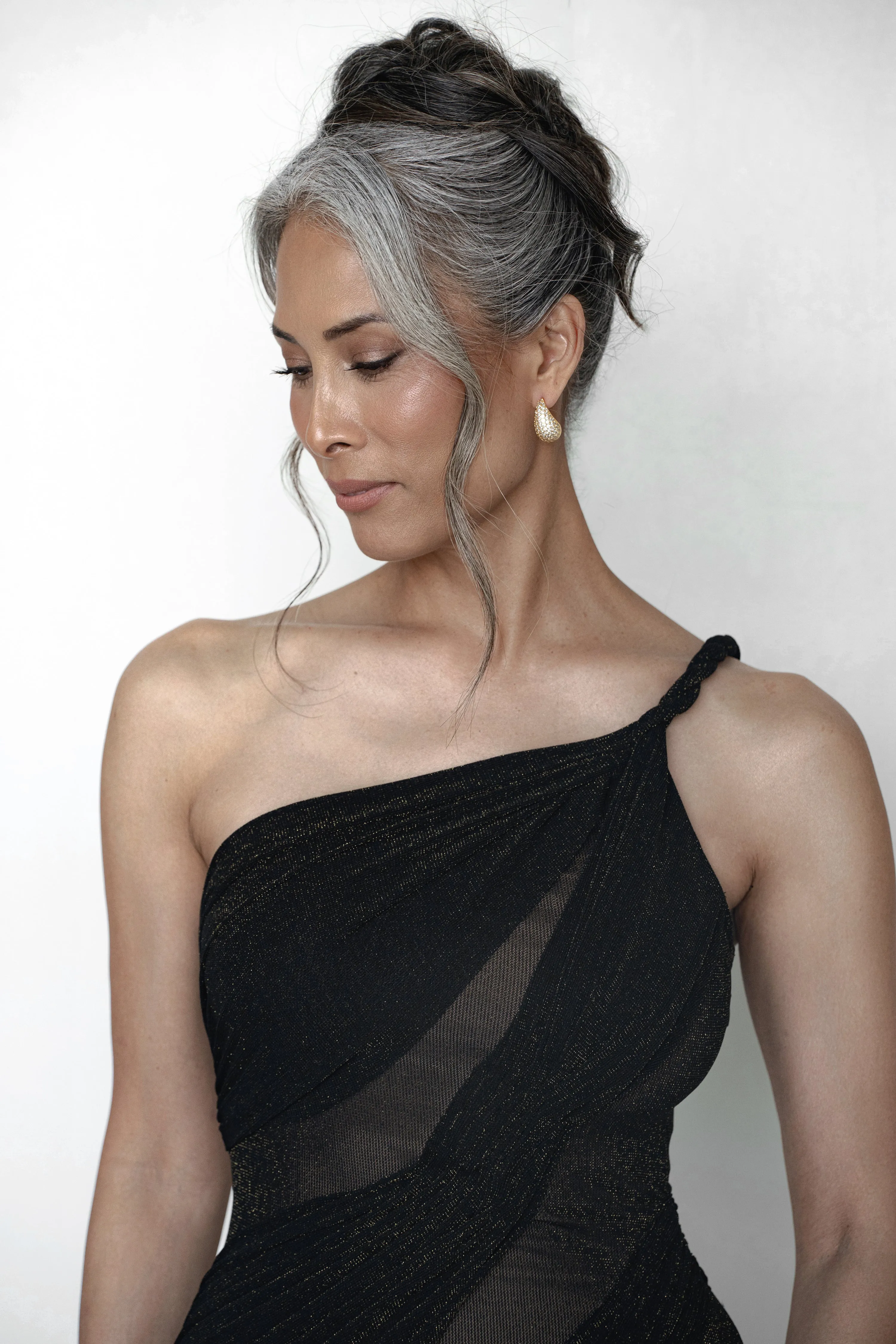 Gold Timeless Paved Earrings sold by JLUXLABEL