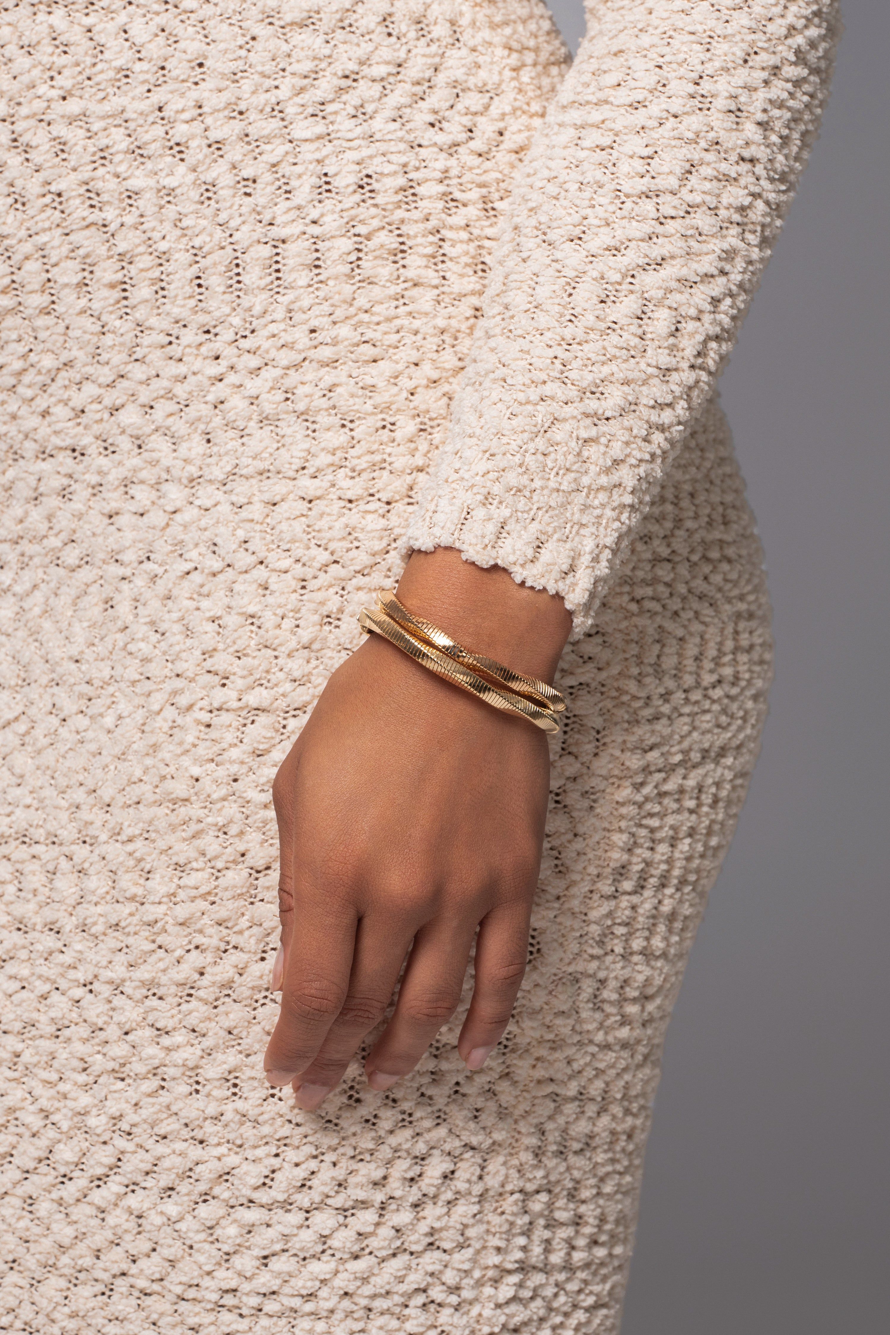 Gold Athens Bracelet Set sold by JLUXLABEL product image thumbnail 2