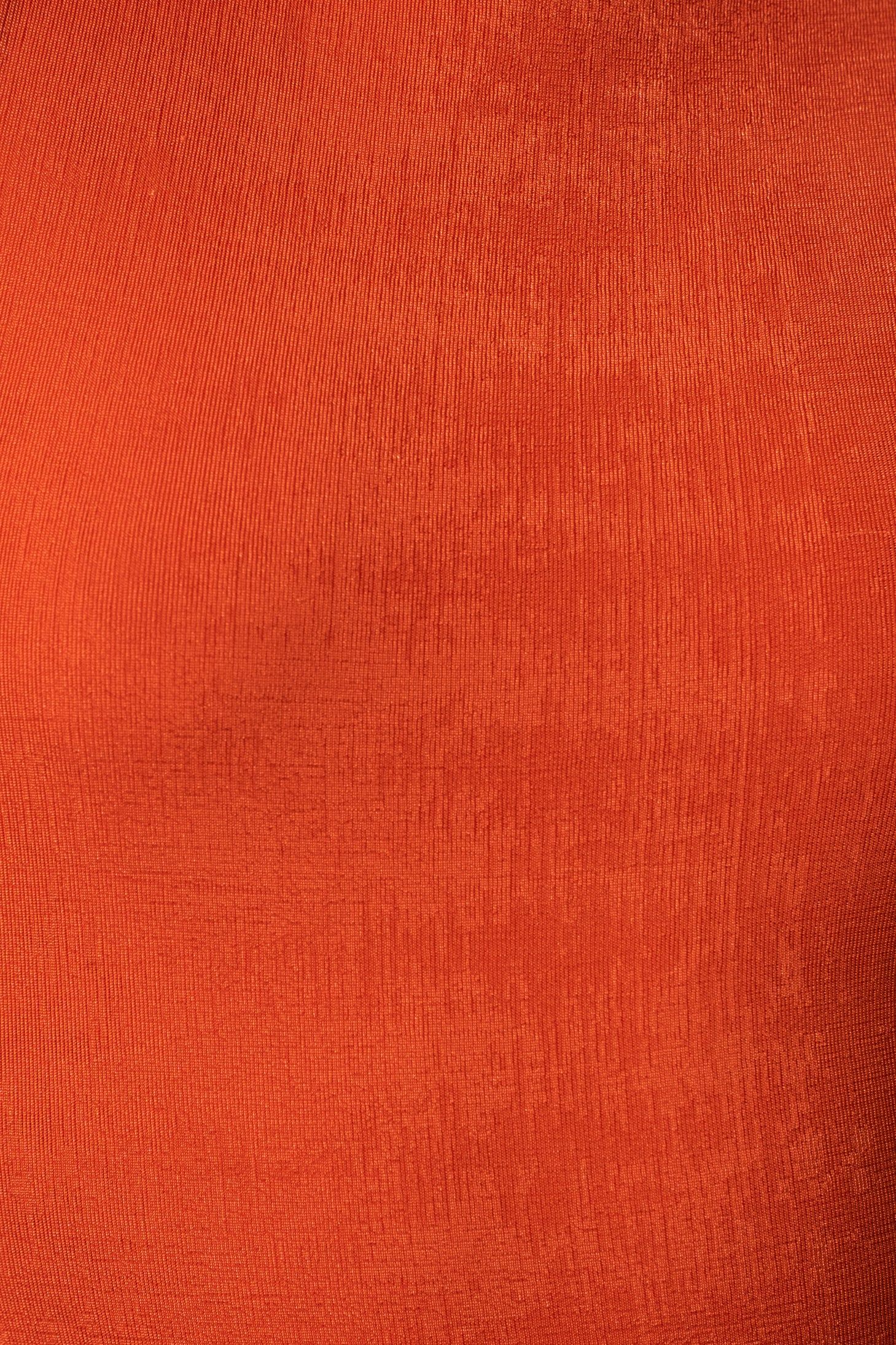 Hot Orange Aubree Midi Dress sold by JLUXLABEL product image thumbnail 5