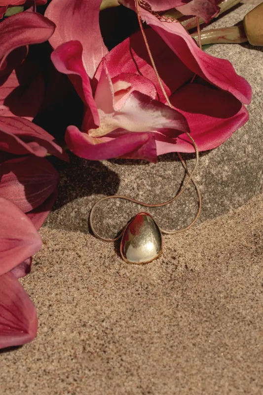 Gold Sascha Necklace sold by JLUXLABEL