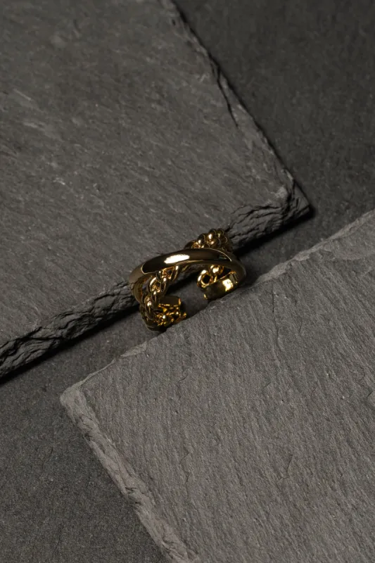 Gold Darian Ring sold by JLUXLABEL