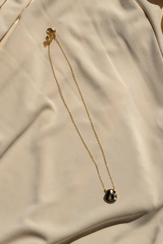 Gold Manifest Coin Necklace sold by JLUXLABEL