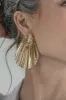 Gold Seashell Shores Earrings sold by JLUXLABEL