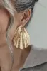 Gold Seashell Shores Earrings sold by JLUXLABEL
