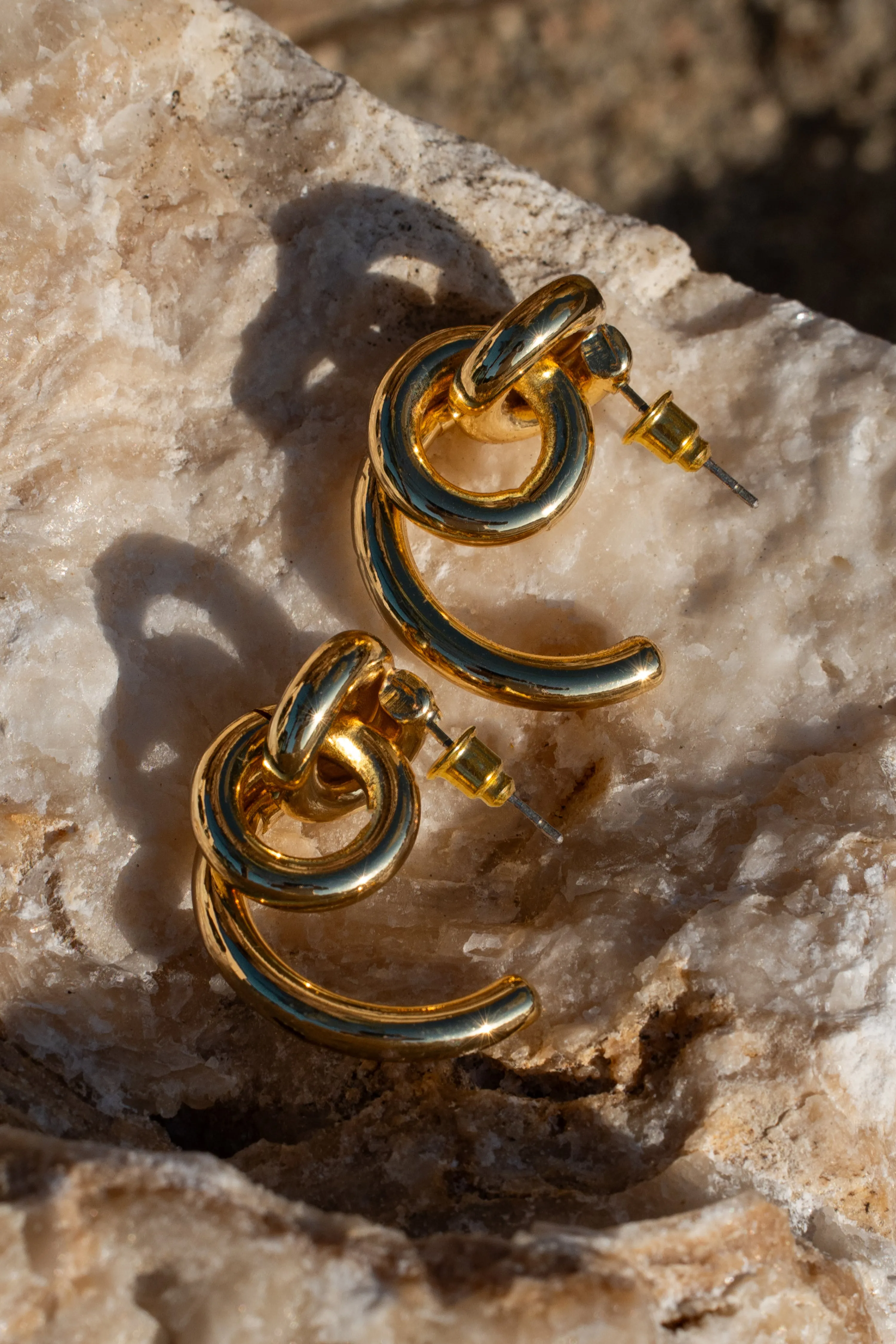 Gold Vira Earrings sold by JLUXLABEL