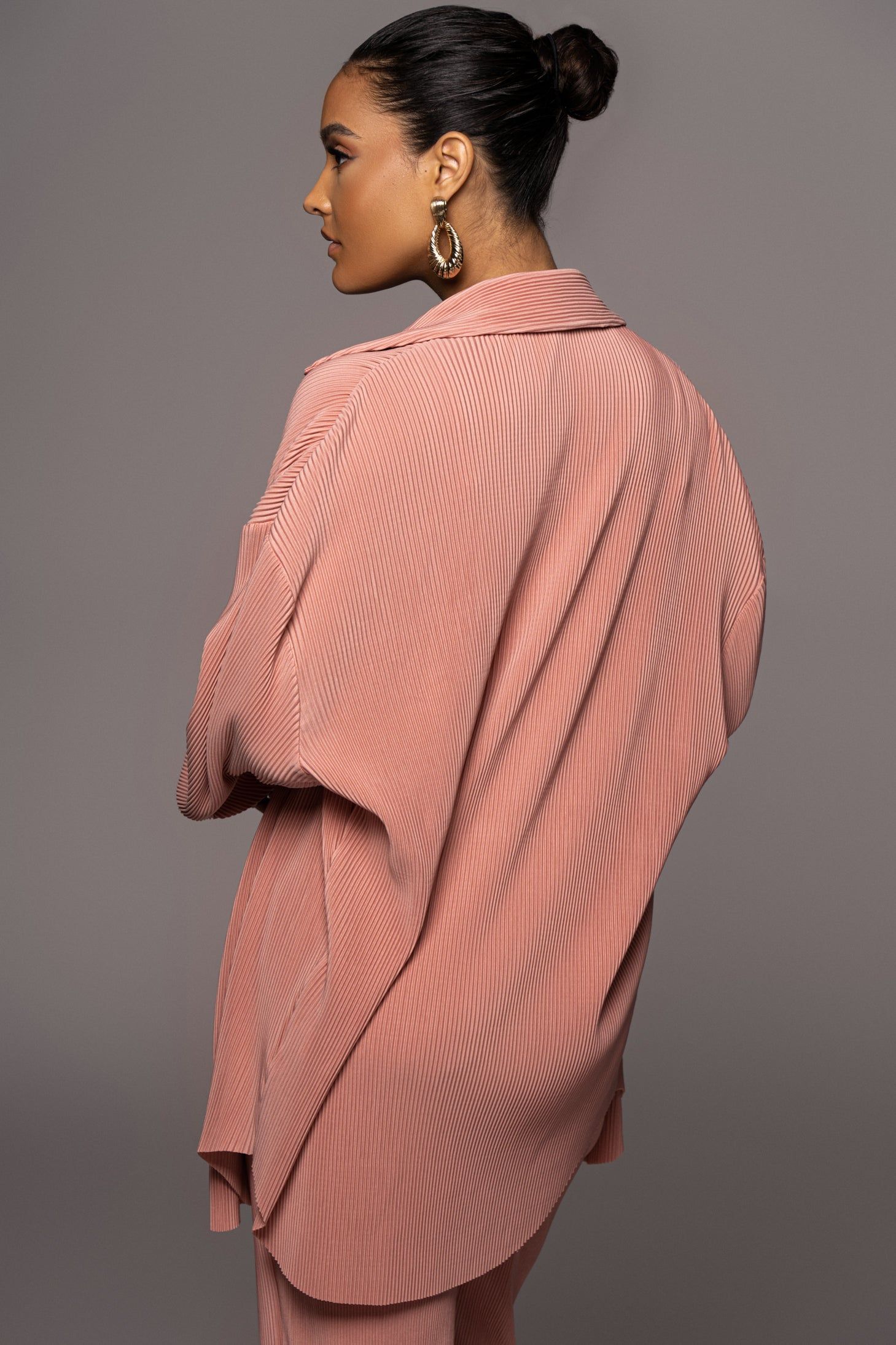 Mauve Dina Button Down Top sold by JLUXLABEL product image thumbnail 10