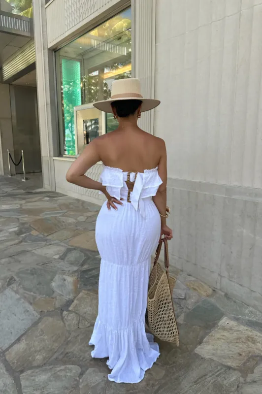 White By The Sea Skirt Set sold by JLUXLABEL