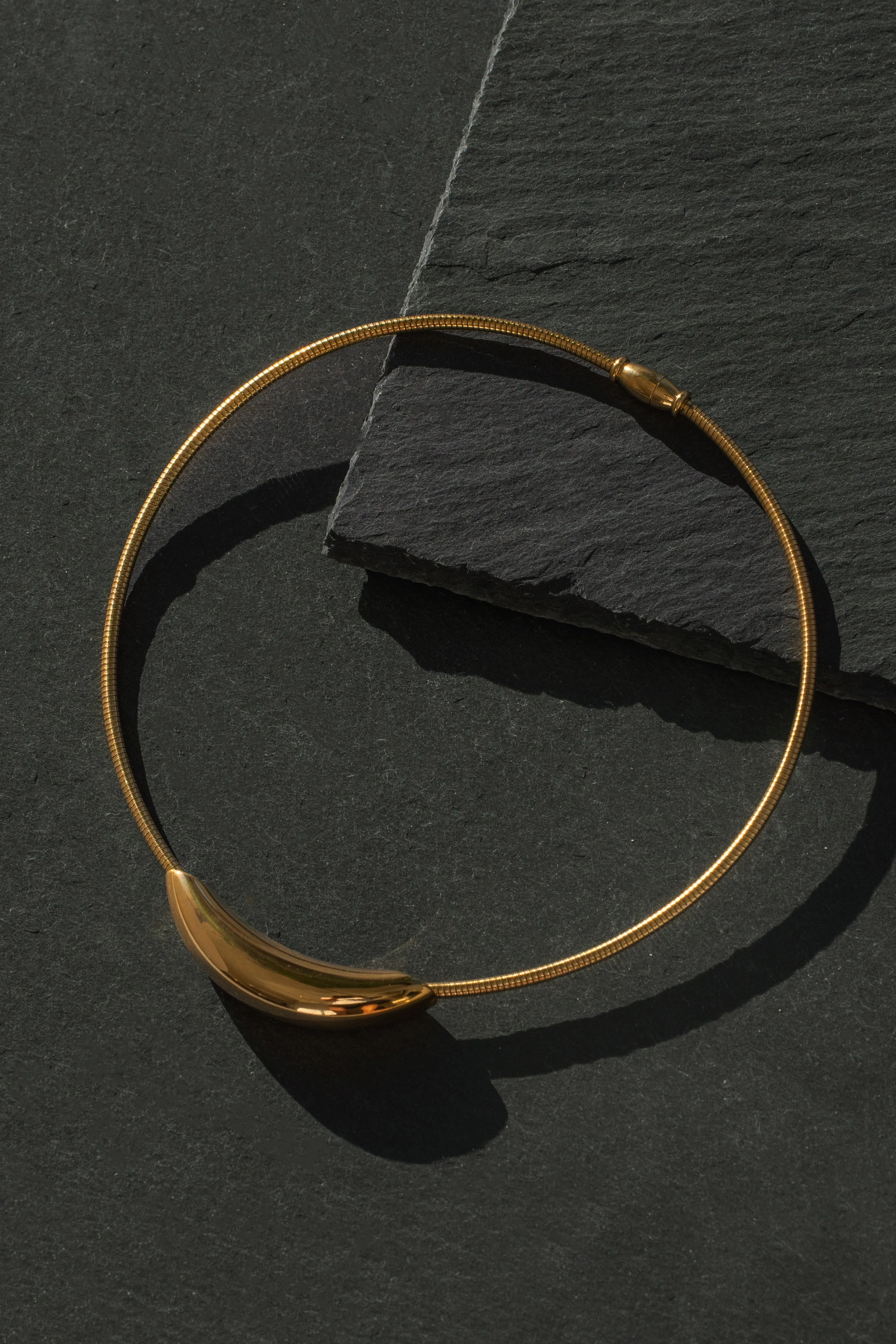 Gold Josey Necklace sold by JLUXLABEL