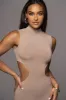 Beige Til Sunrise Midi Dress sold by JLUXLABEL