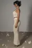 Ivory Sea Depths Maxi Skirt sold by JLUXLABEL