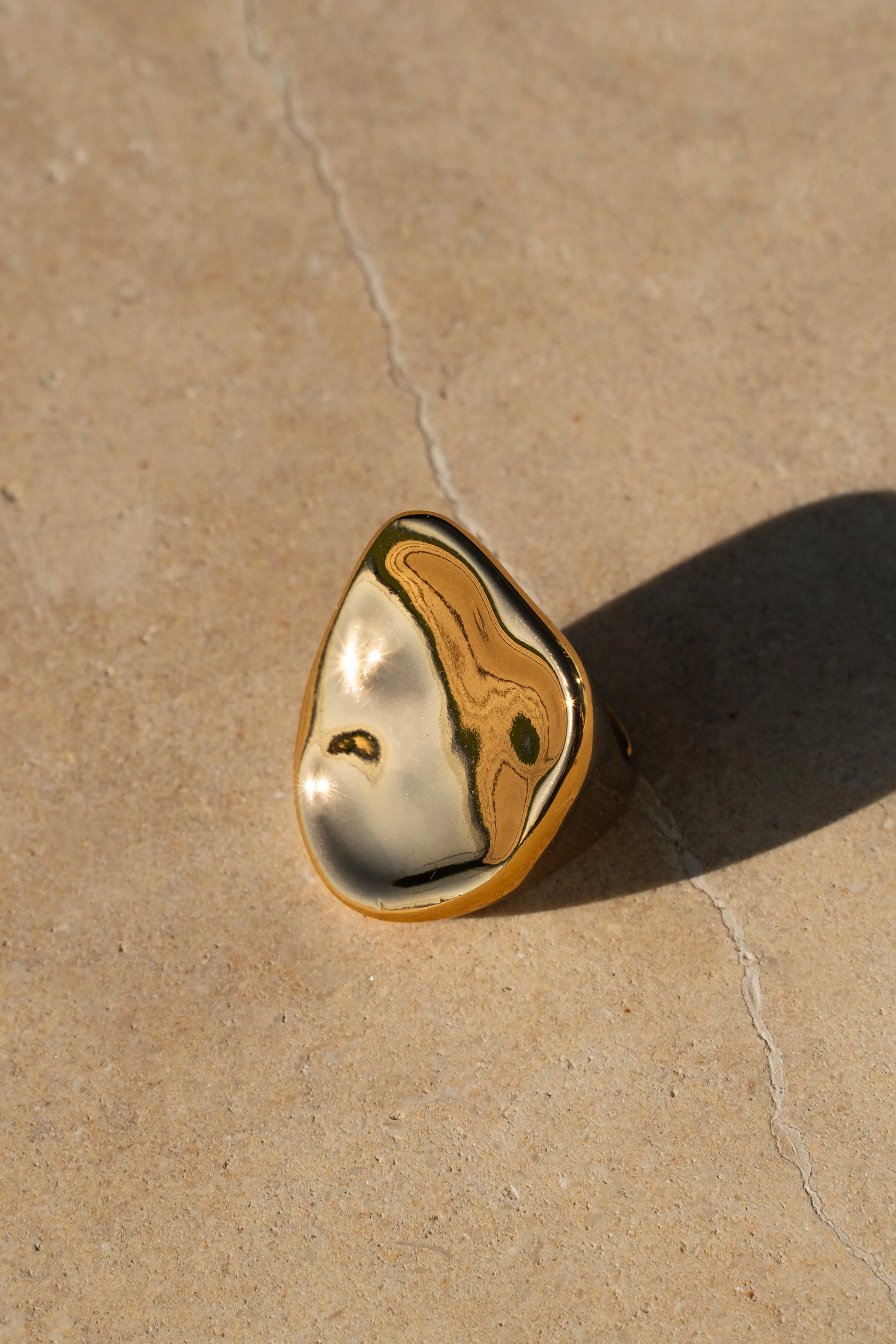 Gold Moxxy Ring sold by JLUXLABEL