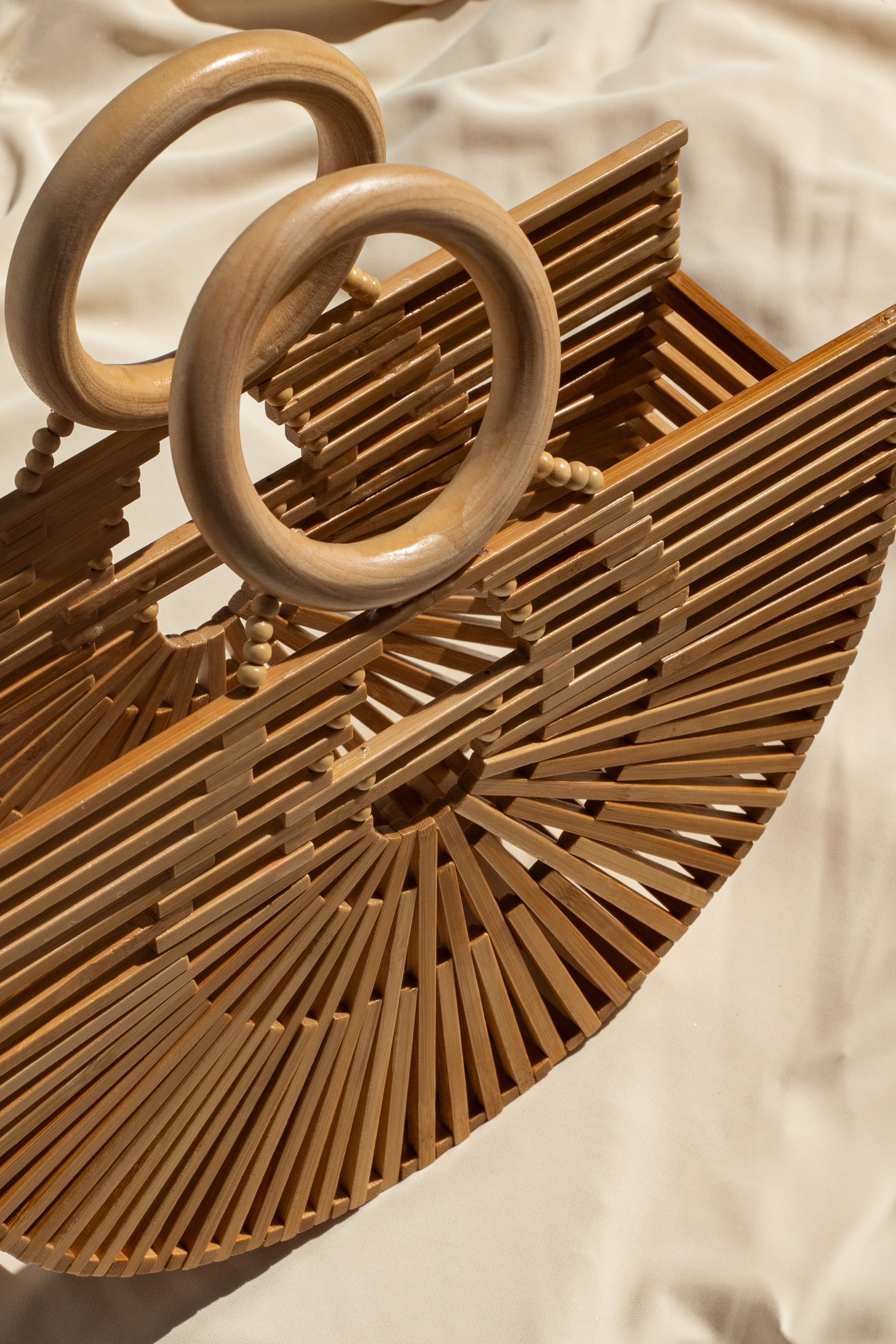 Natural Beach Retreat Wooden Handbag sold by JLUXLABEL product image thumbnail 3