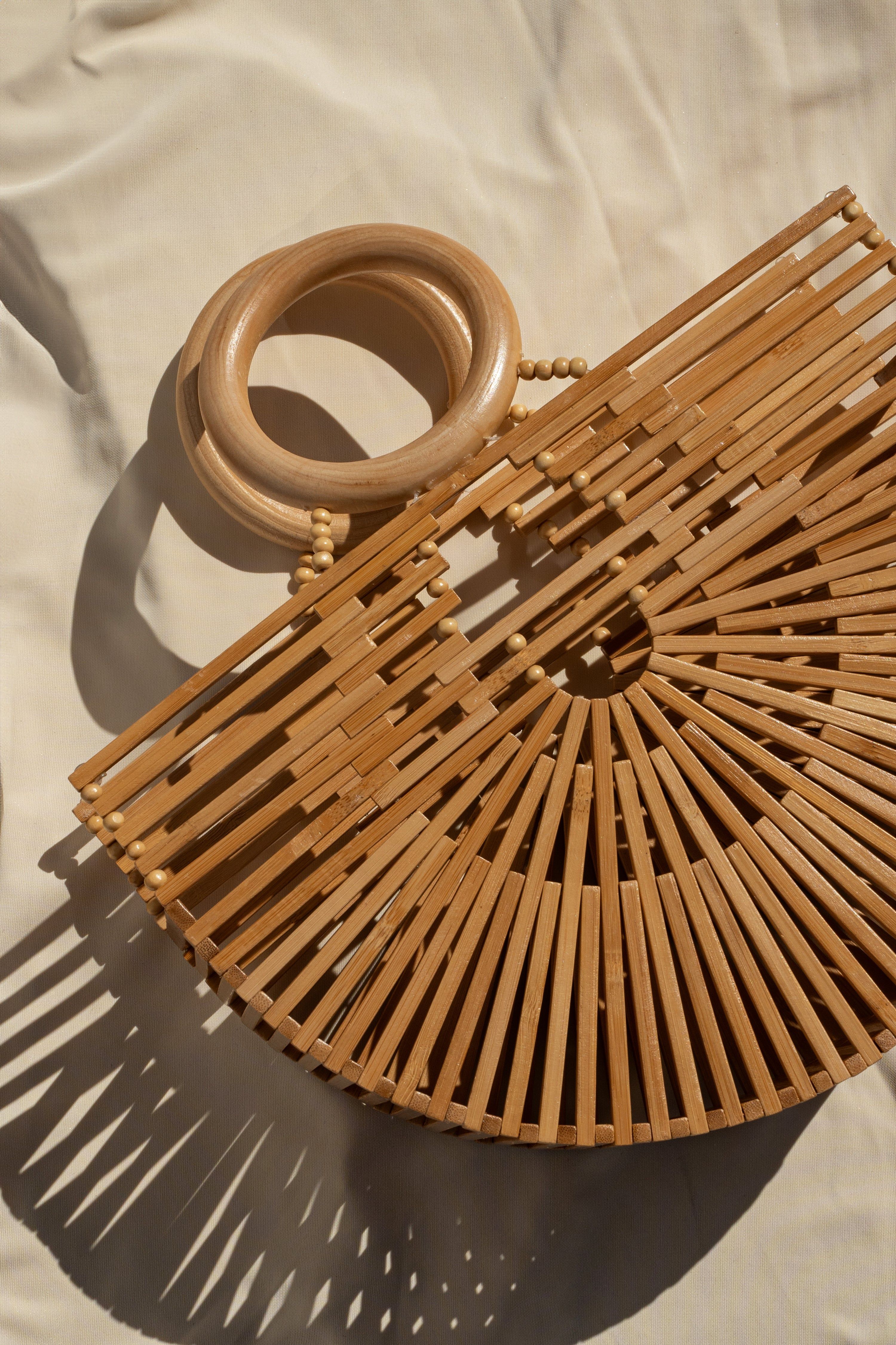 Natural Beach Retreat Wooden Handbag sold by JLUXLABEL