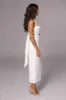 Ivory Coastland Linen Skirt sold by JLUXLABEL