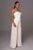 Buttercream Viv Satin Bustier Top sold by JLUXLABEL