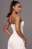 Buttercream Viv Satin Bustier Top sold by JLUXLABEL