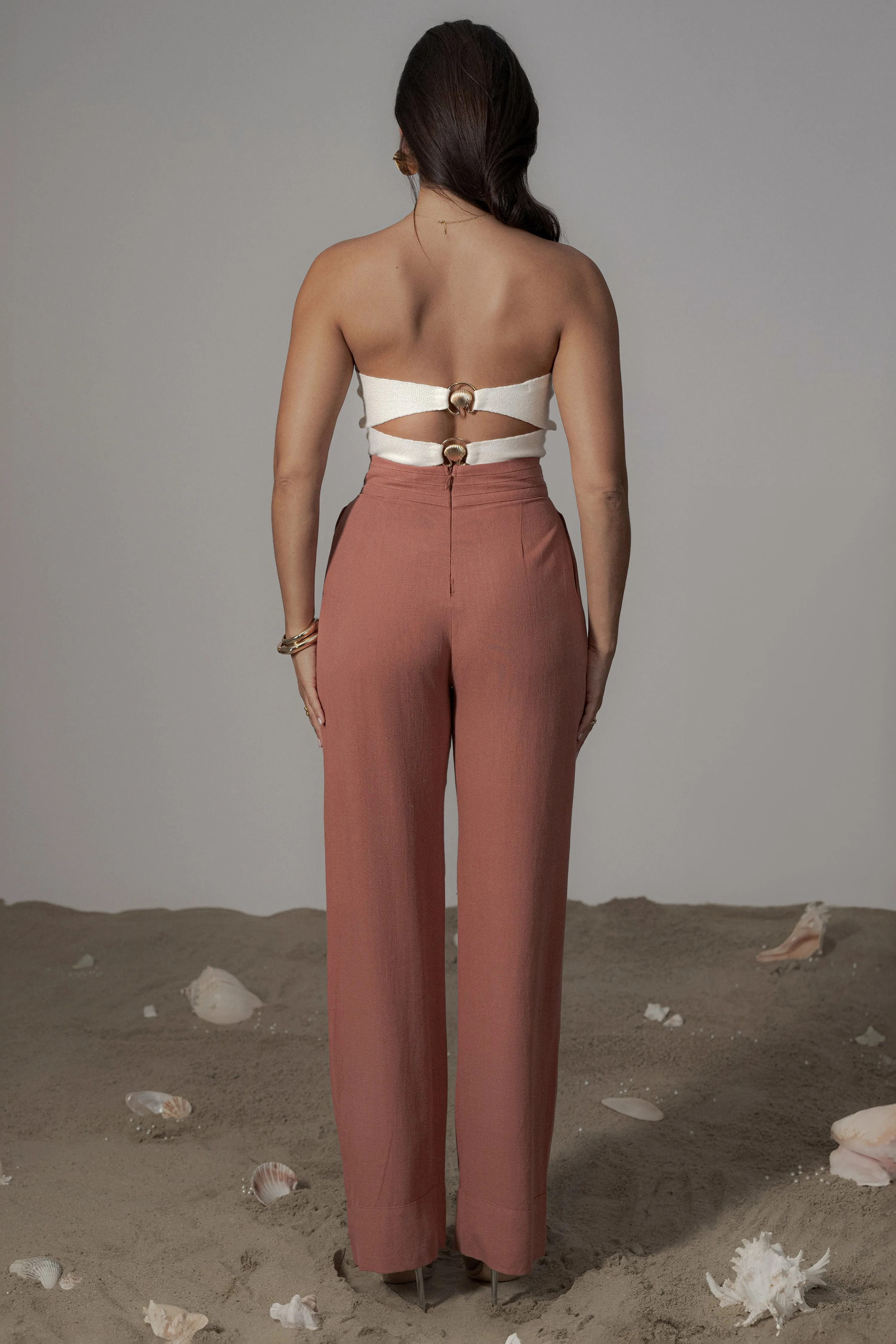 Ivory Tropic Oasis Top sold by JLUXLABEL product image thumbnail 3