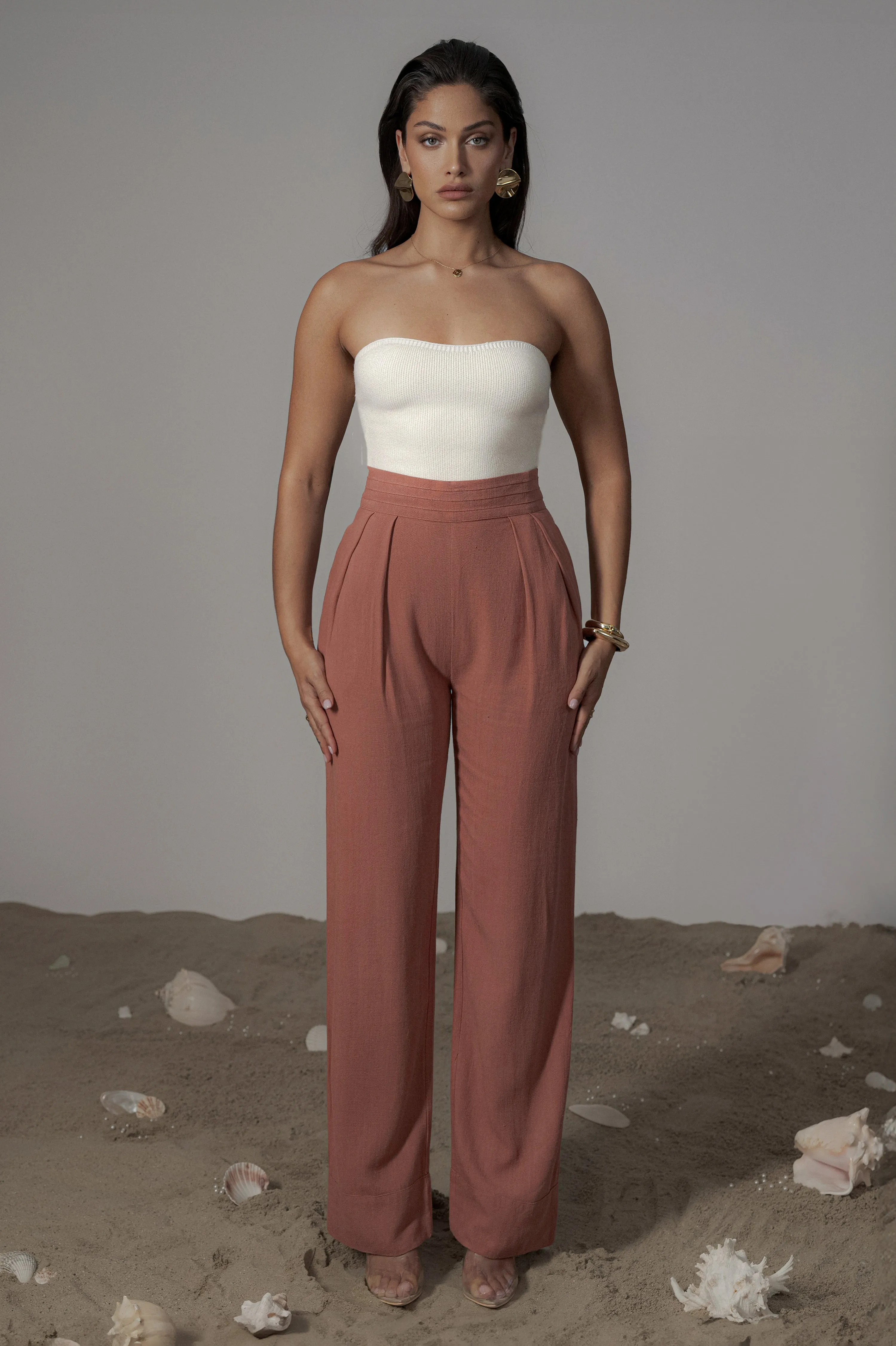 Ivory Tropic Oasis Top sold by JLUXLABEL product image thumbnail 4