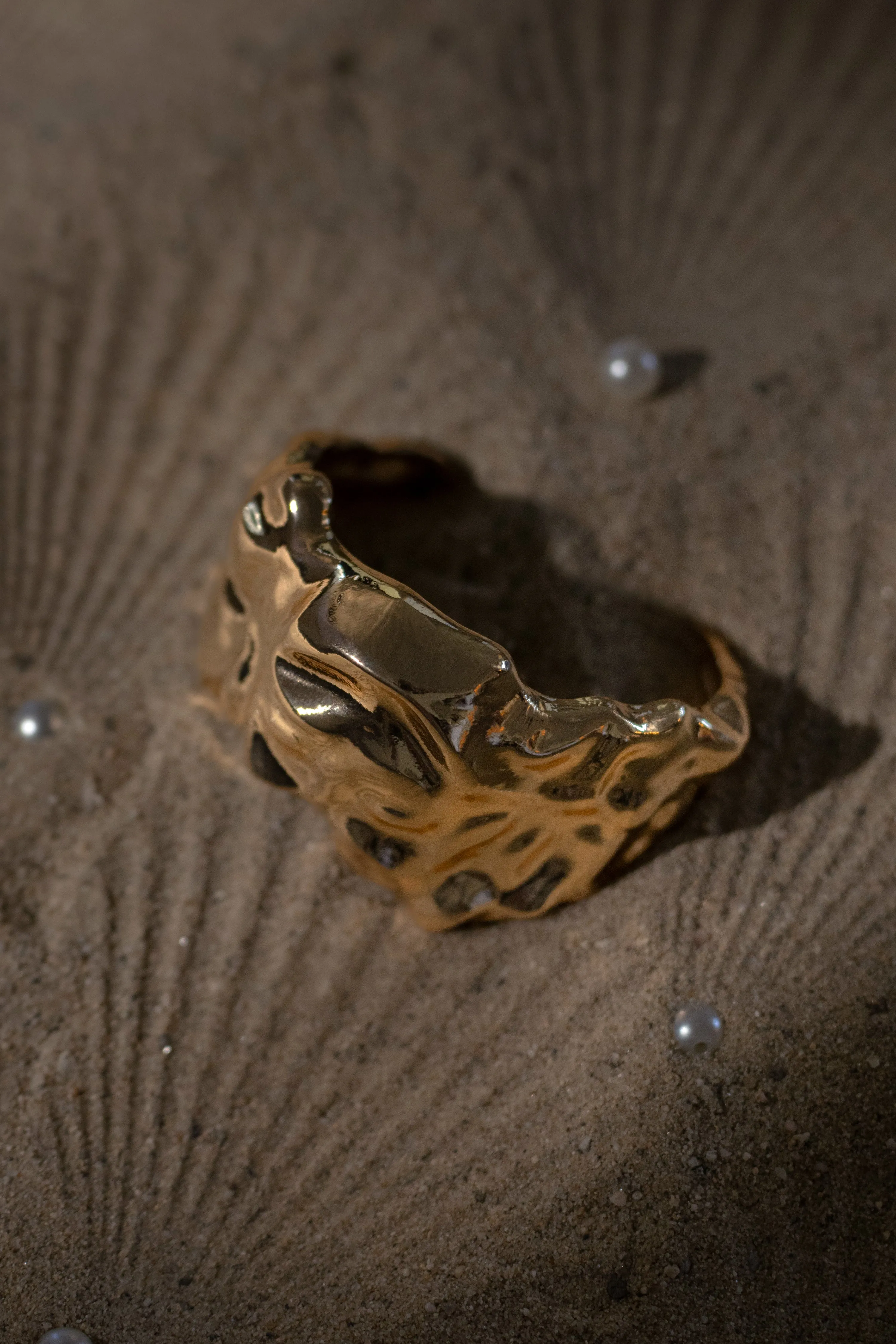 Gold Shiloh Cuff Bracelet sold by JLUXLABEL product image thumbnail 2