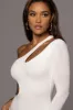 Ivory By My Side Cutout Dress sold by JLUXLABEL