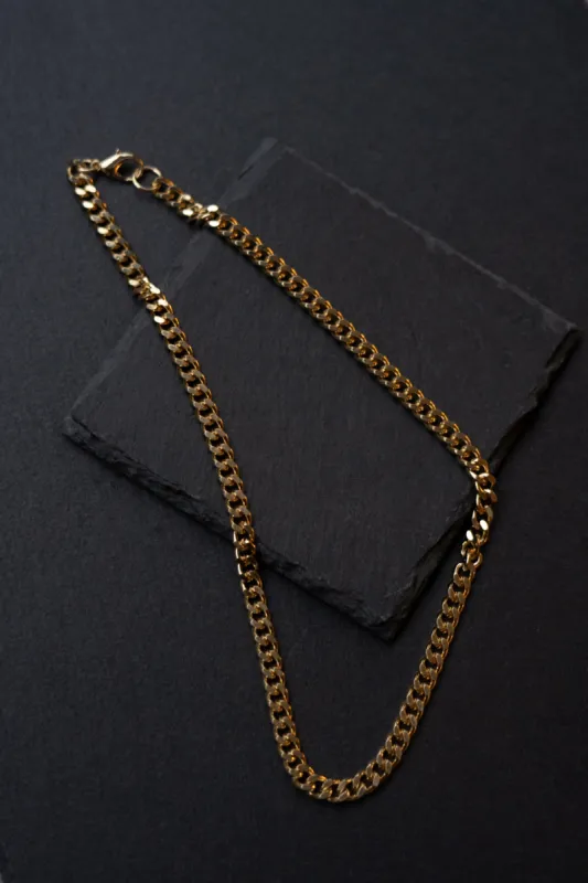 Gold Lissa Necklace sold by JLUXLABEL